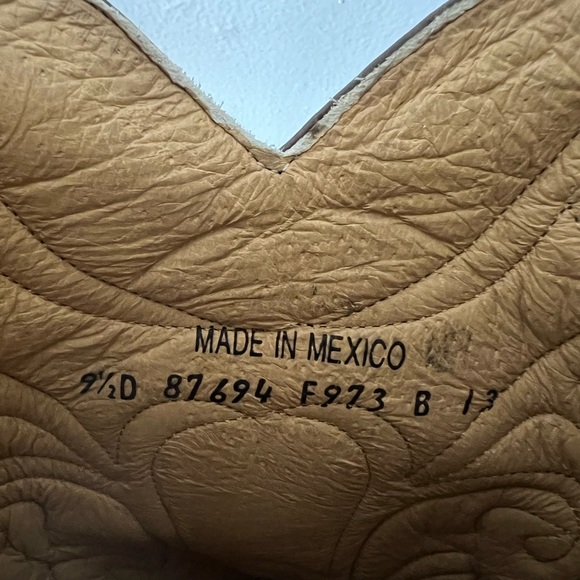 Frye Billy Pull On Boots Western Cowboy New 9D - Picture 8 of 9